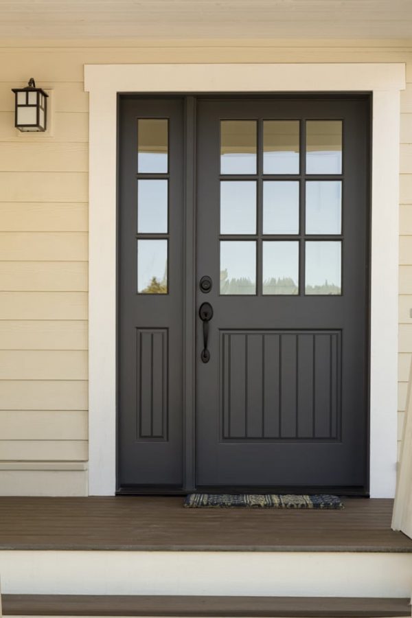 Exterior Door Matte Black Image 7