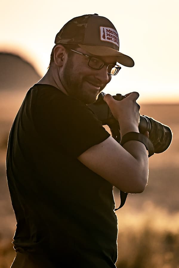Portrait of photographer and biologist Daniel Spohn