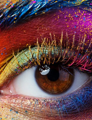 rainbow eyeshadow