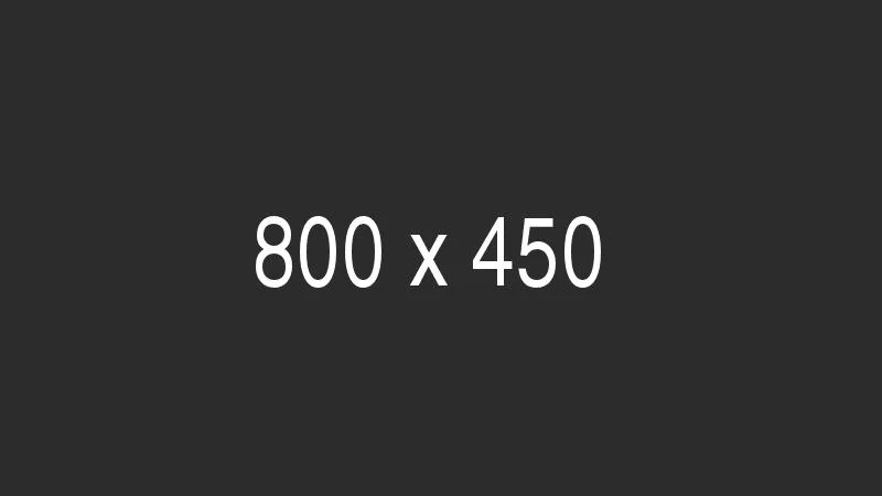 800 x 450