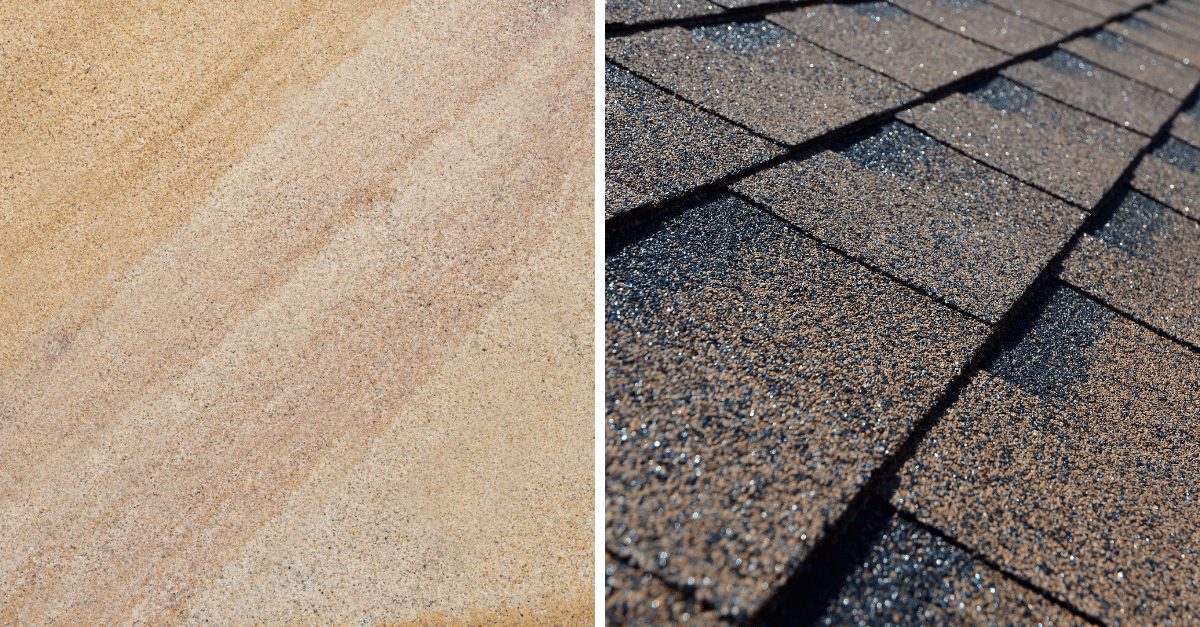 did you know spectravision can measure roof shingles and sandstone?