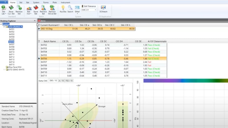 software screen shot of the datacolor tools webinar intro video