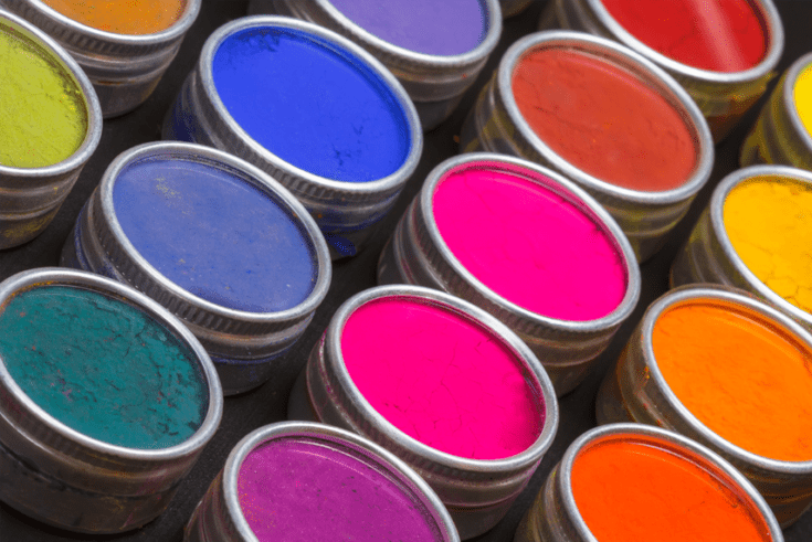 colorful paint