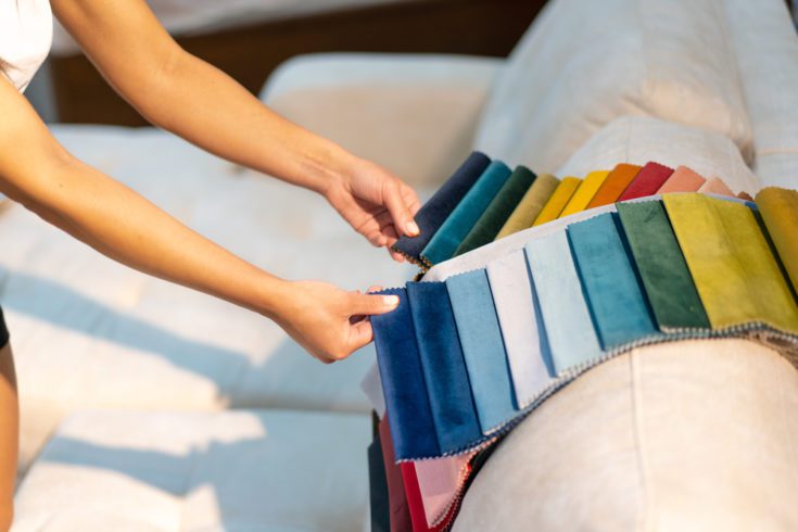 Textile color selection