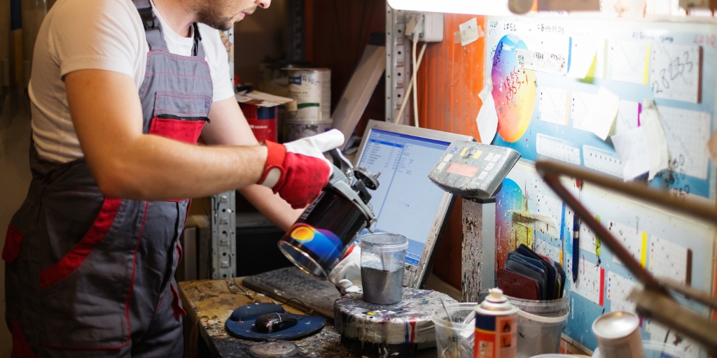 Digital Color Control For Paint