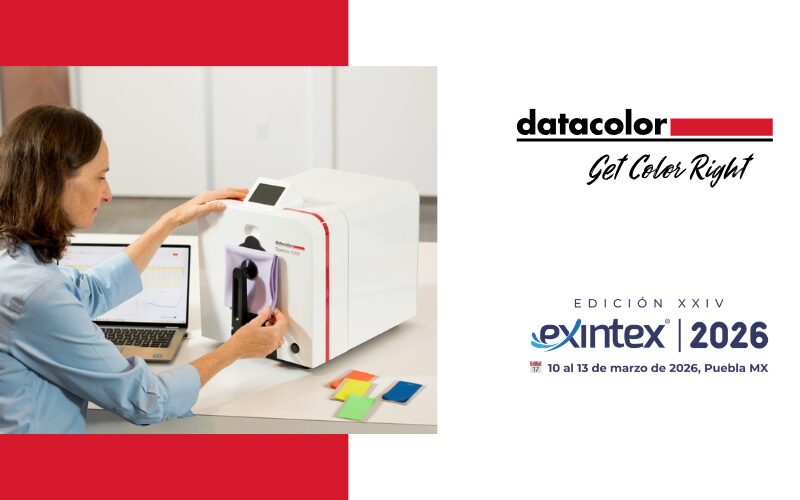 Visite a Datacolor en Exintex 2026, Stand 512